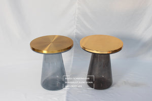 PORCELAIN MODERN SIDE TABLE