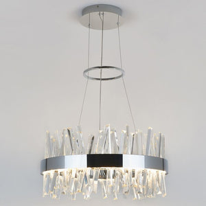 Natalie Post Modern Crystal Chandelier