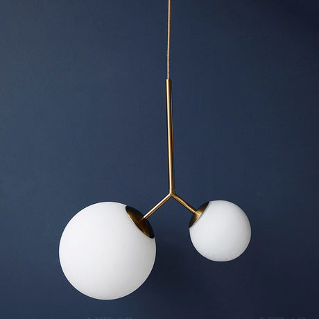 Molecular Nordic Copper Pendant Light