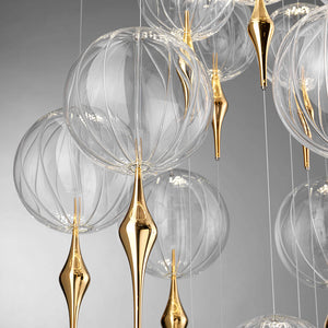 LEIGHTON BALLOON CHANDELIER