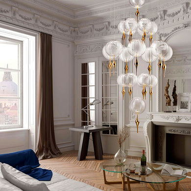 LEIGHTON BALLOON CHANDELIER