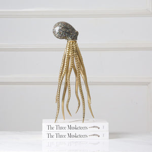 OCTOPUS SHELL DECORATIVE ORNAMENT