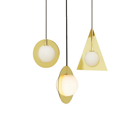 LIAM GEOMETRIC GLASS BALL PENDANT LIGHT