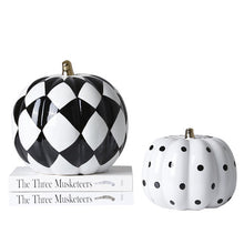 Load image into Gallery viewer, DECALS CERAMIC PUMPKIN ORNAMENT