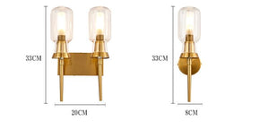 EDDIE 2-LIGHT WALL SCONCE