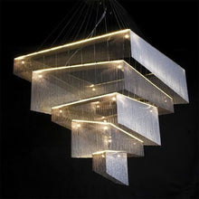 Load image into Gallery viewer, SCOTT NORDIC POSTMODERN TASSEL ALUMINUM CHAIN CHANDELIER