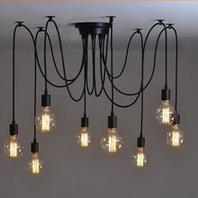 Load image into Gallery viewer, Queen Edison Bulb Chandelier