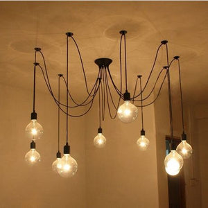 Queen Edison Bulb Chandelier