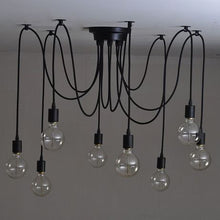 Load image into Gallery viewer, Queen Edison Bulb Chandelier