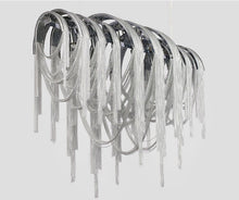 Load image into Gallery viewer, BELINE ALUMINUM CHAIN CHANDELIER