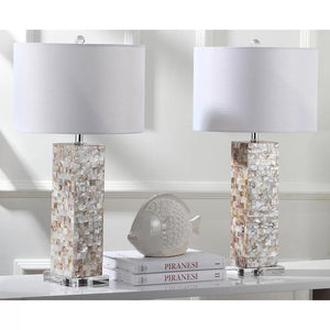 MOTHER OF PEARL 28.7" TABLE LAMP