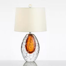 Load image into Gallery viewer, EDRIC BUBBLE GLASS TABLE LAMP