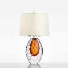 Load image into Gallery viewer, EDRIC BUBBLE GLASS TABLE LAMP