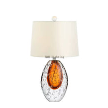 Load image into Gallery viewer, EDRIC BUBBLE GLASS TABLE LAMP