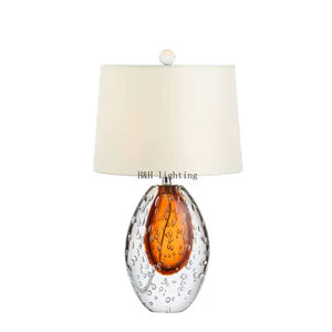 EDRIC BUBBLE GLASS TABLE LAMP