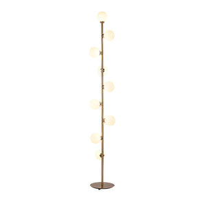 BRANCH 8-LIGHT FLOOR LAMP