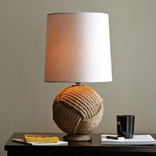 Load image into Gallery viewer, RENEE 22&quot; ROPE TABLE LAMP