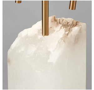 ROSE 26.8" Marble Table Lamp