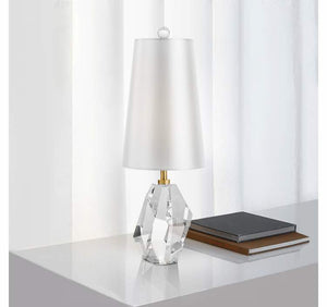 OYINKS 26" Crystal Table Lamp