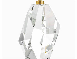 OYINKS 26" Crystal Table Lamp