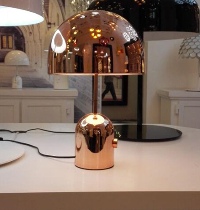 ALLOY ROSEGOLD DESK LAMP