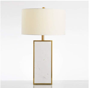 LAANA 26.3" Hardware x Marble Table Lamp