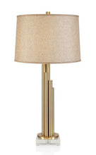 Load image into Gallery viewer, KAY 33&quot; Antique Brass Table Lamp