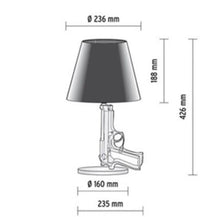 Load image into Gallery viewer, LARA 16.7&quot; GUN TABLE LAMP