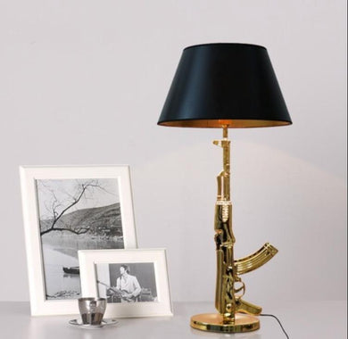 AK47 RIFLE TABLE LAMP