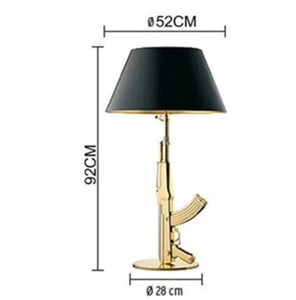 AK47 RIFLE TABLE LAMP