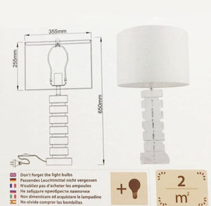 GOZI 25" TABLE LAMP