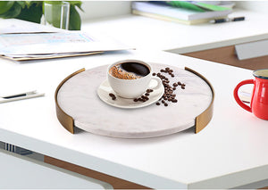 MARBLE HOME DECOR TRAY