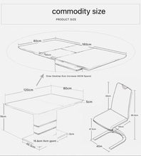 Load image into Gallery viewer, SAFFRON MODEL MINIMALIST DINING SET