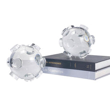 Load image into Gallery viewer, MALIKA CRYSTAL BOOKENDS (SET OF 2)