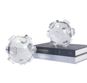 MALIKA CRYSTAL BOOKENDS (SET OF 2)