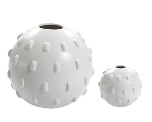 FERGIE WHITE NORDIC VASE