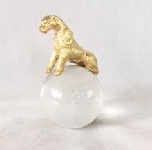 Load image into Gallery viewer, LAZULI CHEETAH ORNAMENT