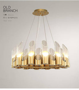 TELMA POSTMODERN AMERICAN CRYSTAL CHANDELIER