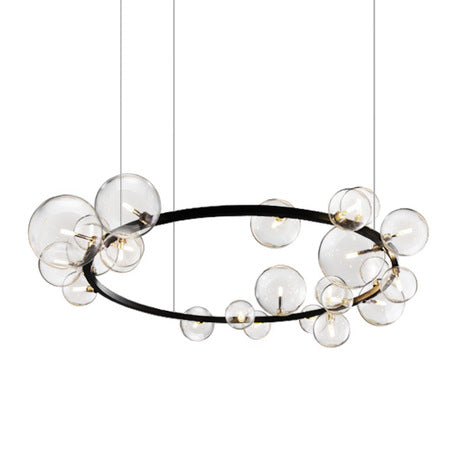 MAGIC BEAN GLASS BUBBLE CHANDELIER