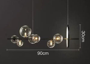 MAGIC BEAN GLASS BUBBLE CHANDELIER