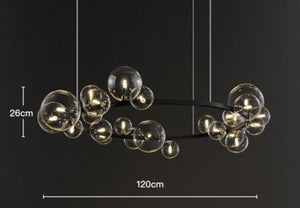 MAGIC BEAN GLASS BUBBLE CHANDELIER