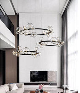 MAGIC BEAN GLASS BUBBLE CHANDELIER