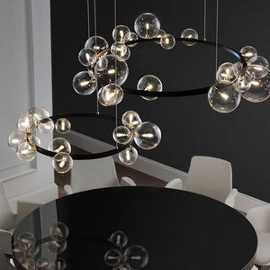 MAGIC BEAN GLASS BUBBLE CHANDELIER