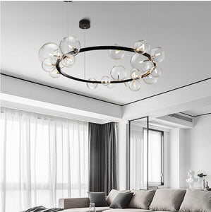 MAGIC BEAN GLASS BUBBLE CHANDELIER