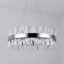 Load image into Gallery viewer, Natalie Post Modern Crystal Chandelier