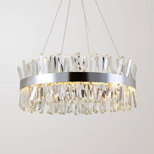 Load image into Gallery viewer, Natalie Post Modern Crystal Chandelier