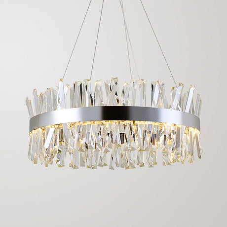 Natalie Post Modern Crystal Chandelier