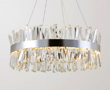 Load image into Gallery viewer, Natalie Post Modern Crystal Chandelier