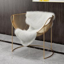 Load image into Gallery viewer, REYNA GOLD IRON WROUGHT CHAIR