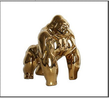 Load image into Gallery viewer, GOLD CHIMP DECORATIVE ORNAMENT